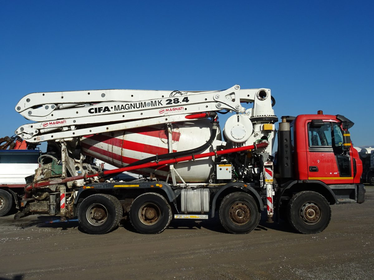 ASTRA HD8 8445 CIFA MK28.4 - Camion malaxeur pompe: photos 2 ASTRA HD8 8445 CIFA MK28.4 - Camion malaxeur pompe: photos 2