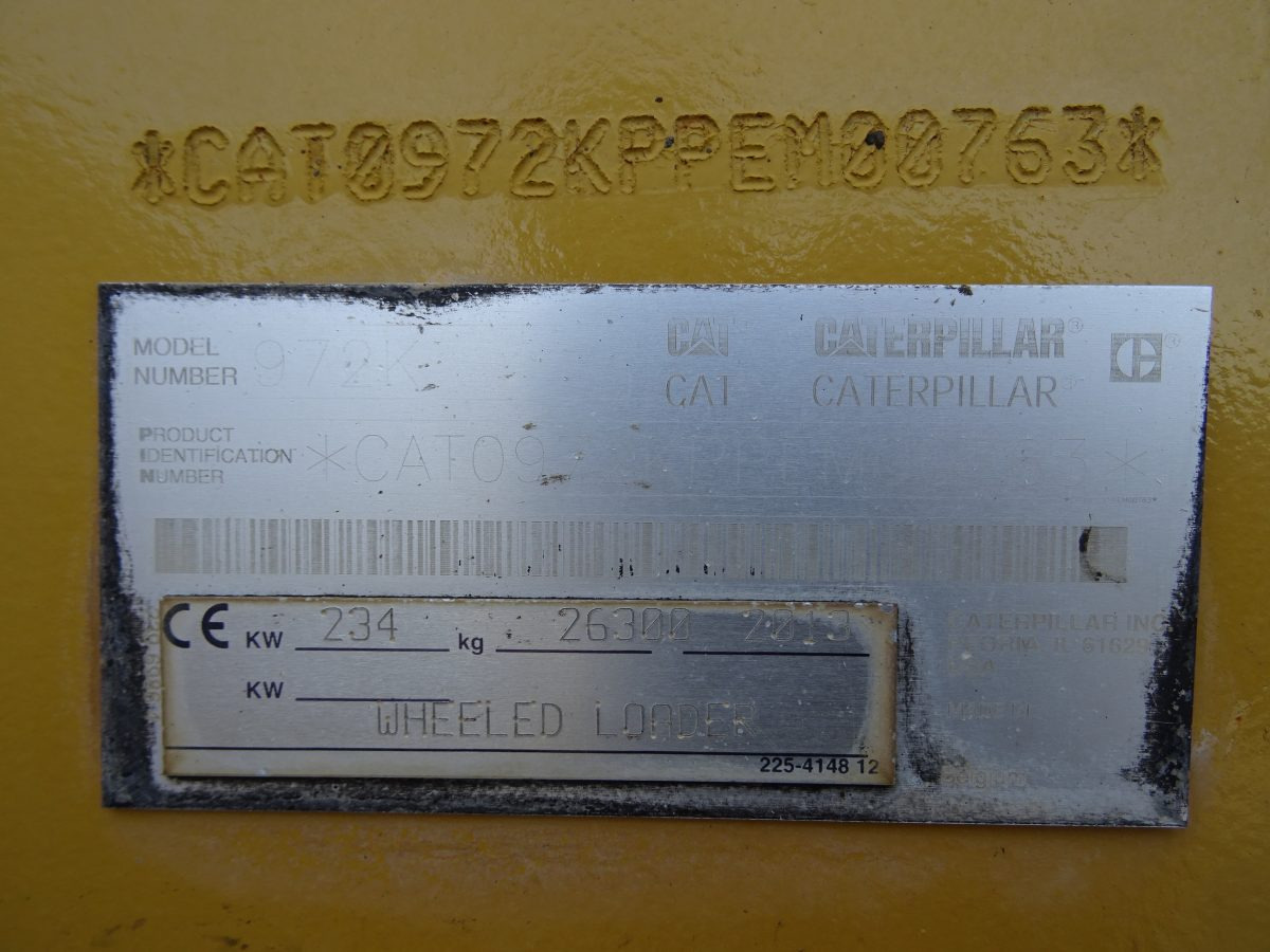 Chargeuse sur pneus CATERPILLAR 972K: photos 9