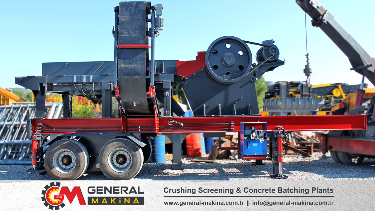 GENERAL MAKİNA Semi Mobile Crushing Plant - Concasseur à mâchoires: photos 3 GENERAL MAKİNA Semi Mobile Crushing Plant - Concasseur à mâchoires: photos 3