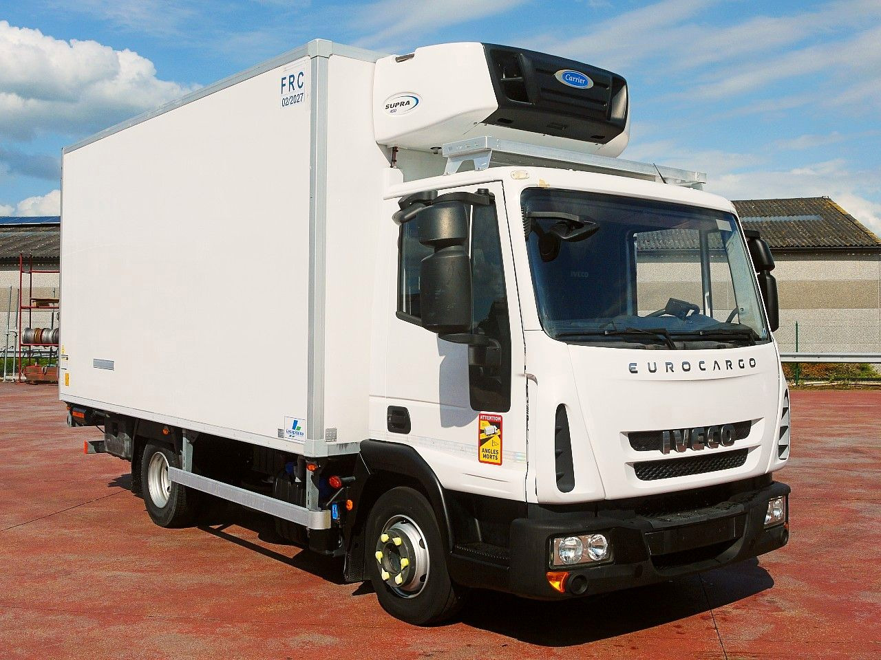 Iveco 90E19 EUROCARGO KUHLKOFFER CARRIER SUPRA 450 €6 - Camion frigorifique: photos 2 Iveco 90E19 EUROCARGO KUHLKOFFER CARRIER SUPRA 450 €6 - Camion frigorifique: photos 2
