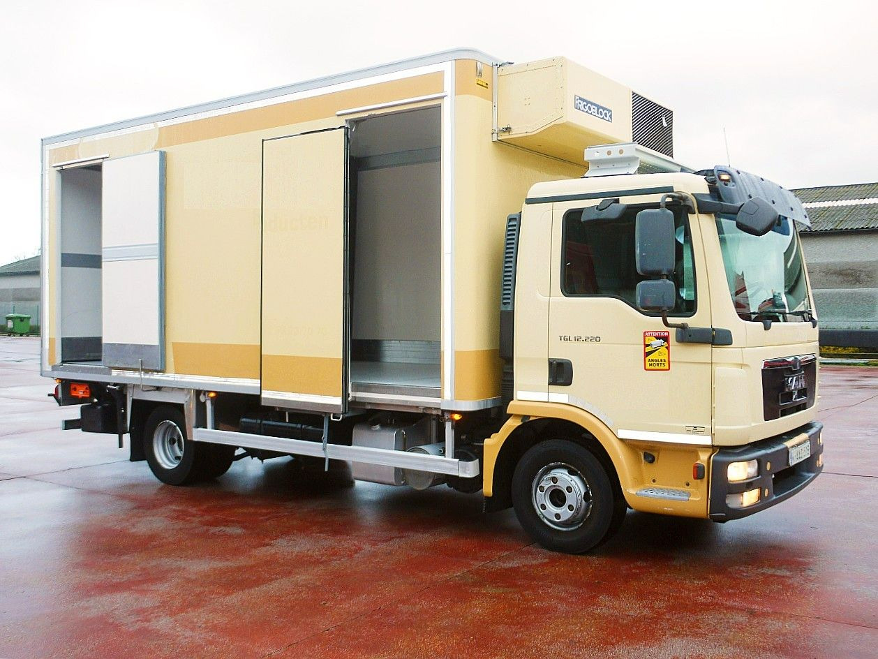 MAN TGL 12.220 KUHLKOFFER CHEREAU FRIGOBLOCK -30C - Camion frigorifique: photos 3 MAN TGL 12.220 KUHLKOFFER CHEREAU FRIGOBLOCK -30C - Camion frigorifique: photos 3