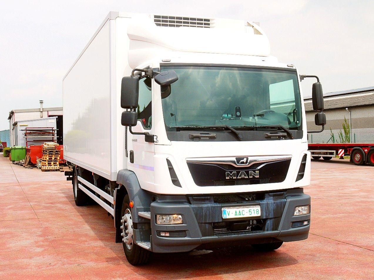 MAN TGM 18.250 KUHLKOFFER THERMOKING V800 MT A/C - Camion frigorifique: photos 1 MAN TGM 18.250 KUHLKOFFER THERMOKING V800 MT A/C - Camion frigorifique: photos 1