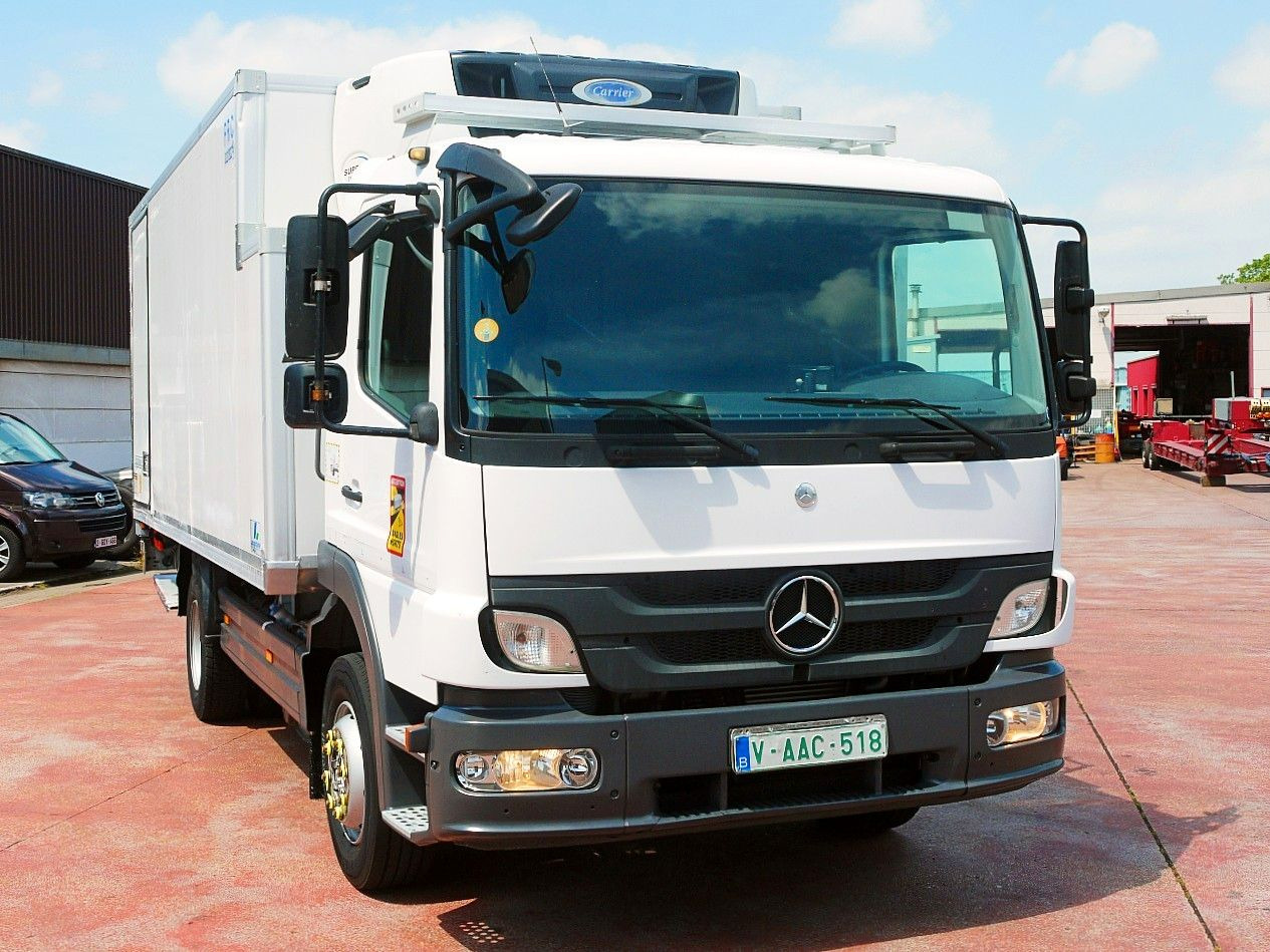 Mercedes-Benz 1218 ATEGO KUHLKOFFER CARRIER SUPRA 750 137tkm ! - Camion frigorifique: photos 1 Mercedes-Benz 1218 ATEGO KUHLKOFFER CARRIER SUPRA 750 137tkm ! - Camion frigorifique: photos 1