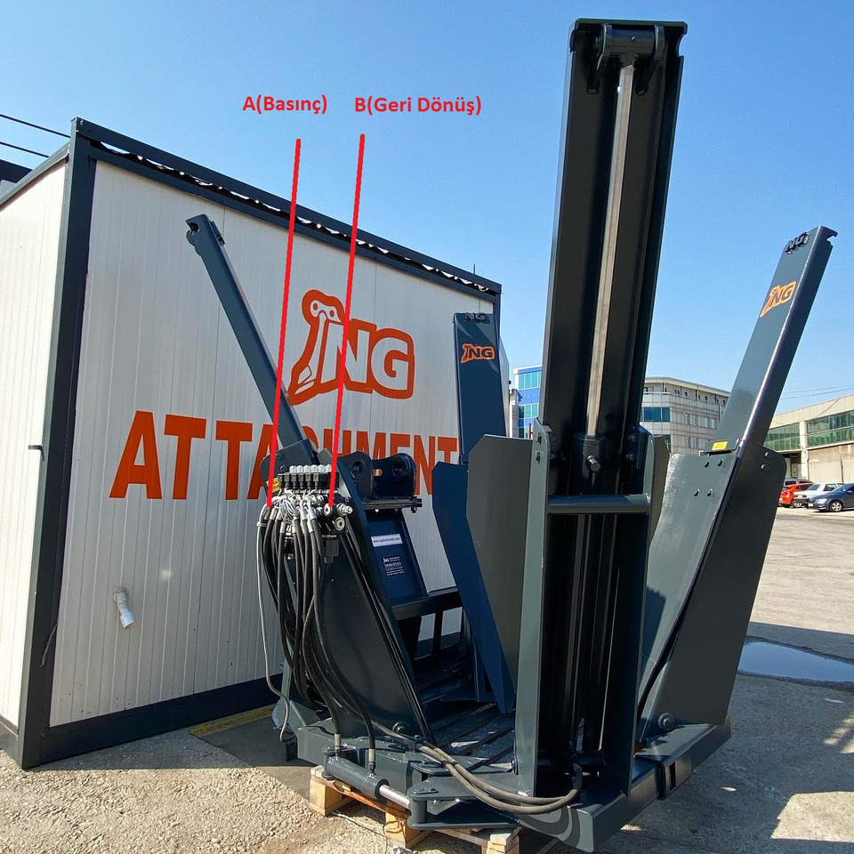 Tree Spade Attachment - stock - Pinces pour Chargeuse sur pneus: photos 5 Tree Spade Attachment - stock - Pinces pour Chargeuse sur pneus: photos 5