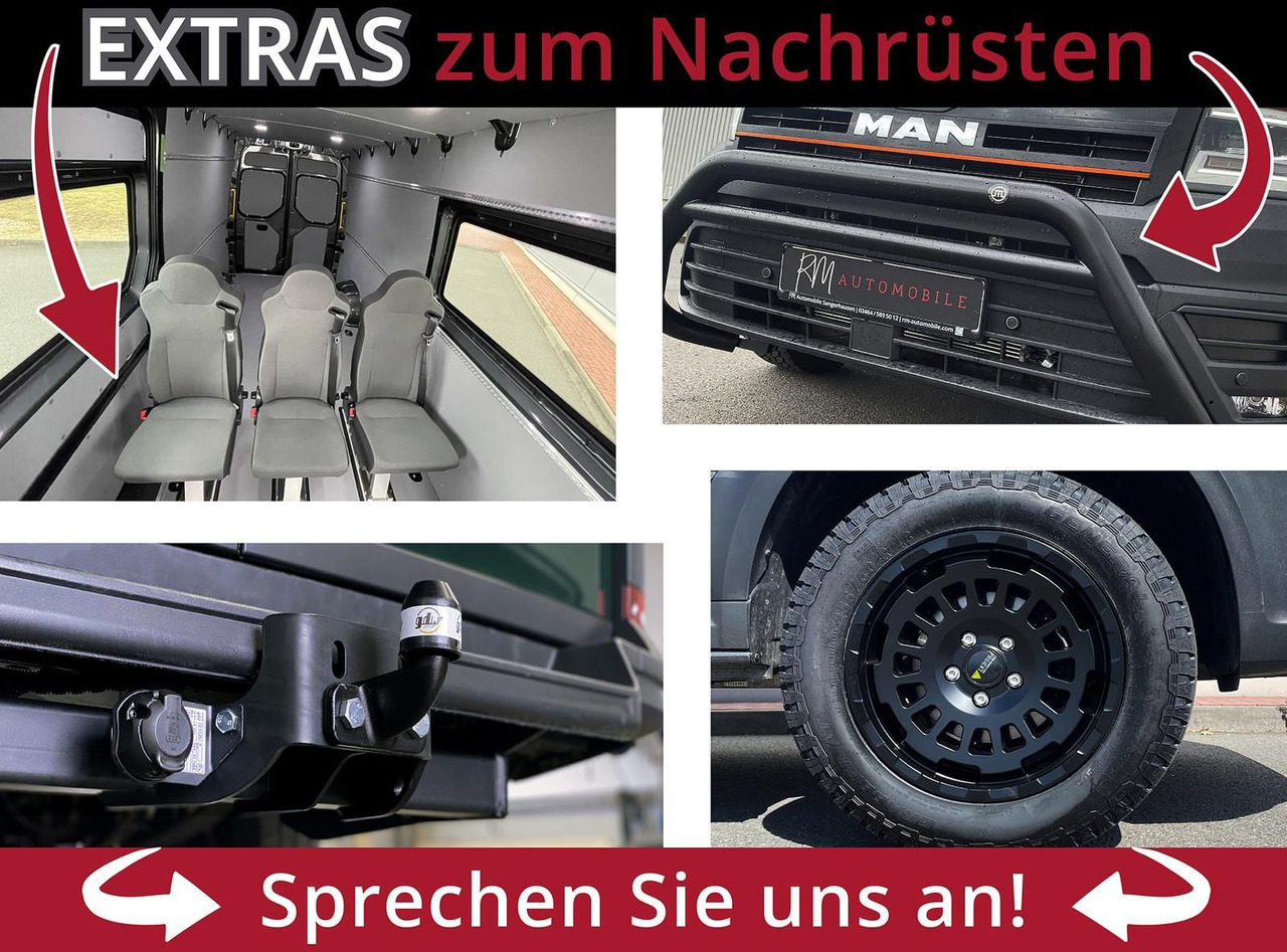 Voiture MAN TGE 3.160 Pritsche DOKA LR HECK AHK 3.5t ACC NAV: photos 29