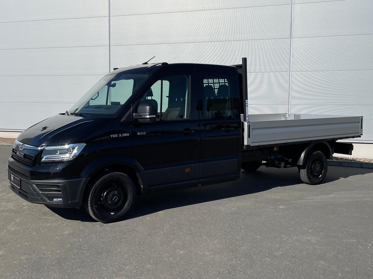 MAN TGE 3.180 Pritsche KIPPER DOKA LR 4x4 ACC LED - Utilitaire benne, Utilitaire double cabine: photos 1 MAN TGE 3.180 Pritsche KIPPER DOKA LR 4x4 ACC LED - Utilitaire benne, Utilitaire double cabine: photos 1