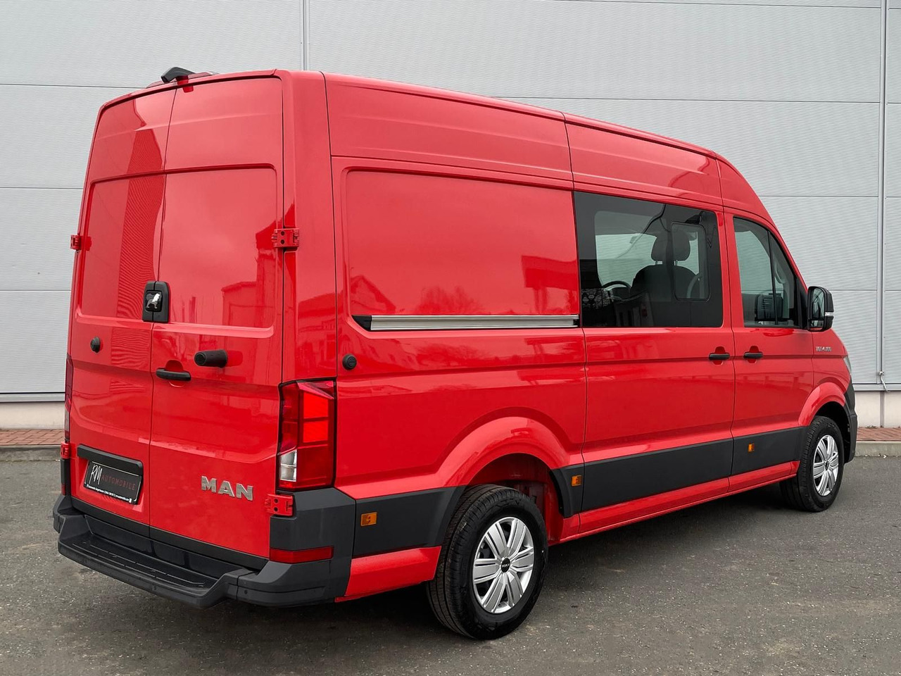 Fourgon utilitaire MAN TGE 4.160 L3H3 Kasten NAVI TEMP SITZH FEUERROT: photos 7