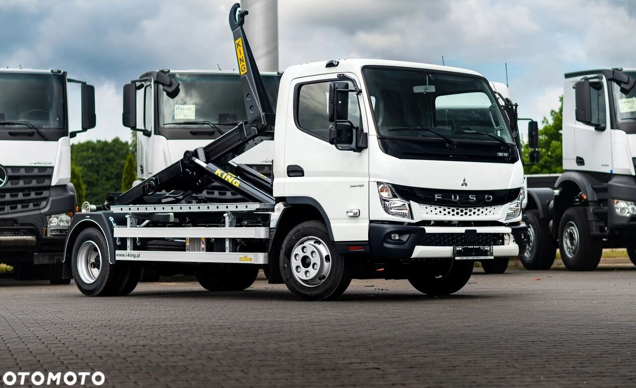 Mitsubishi Fuso 9C18 + KING HZ6R Hooklift - Camion ampliroll: photos 1 Mitsubishi Fuso 9C18 + KING HZ6R Hooklift - Camion ampliroll: photos 1