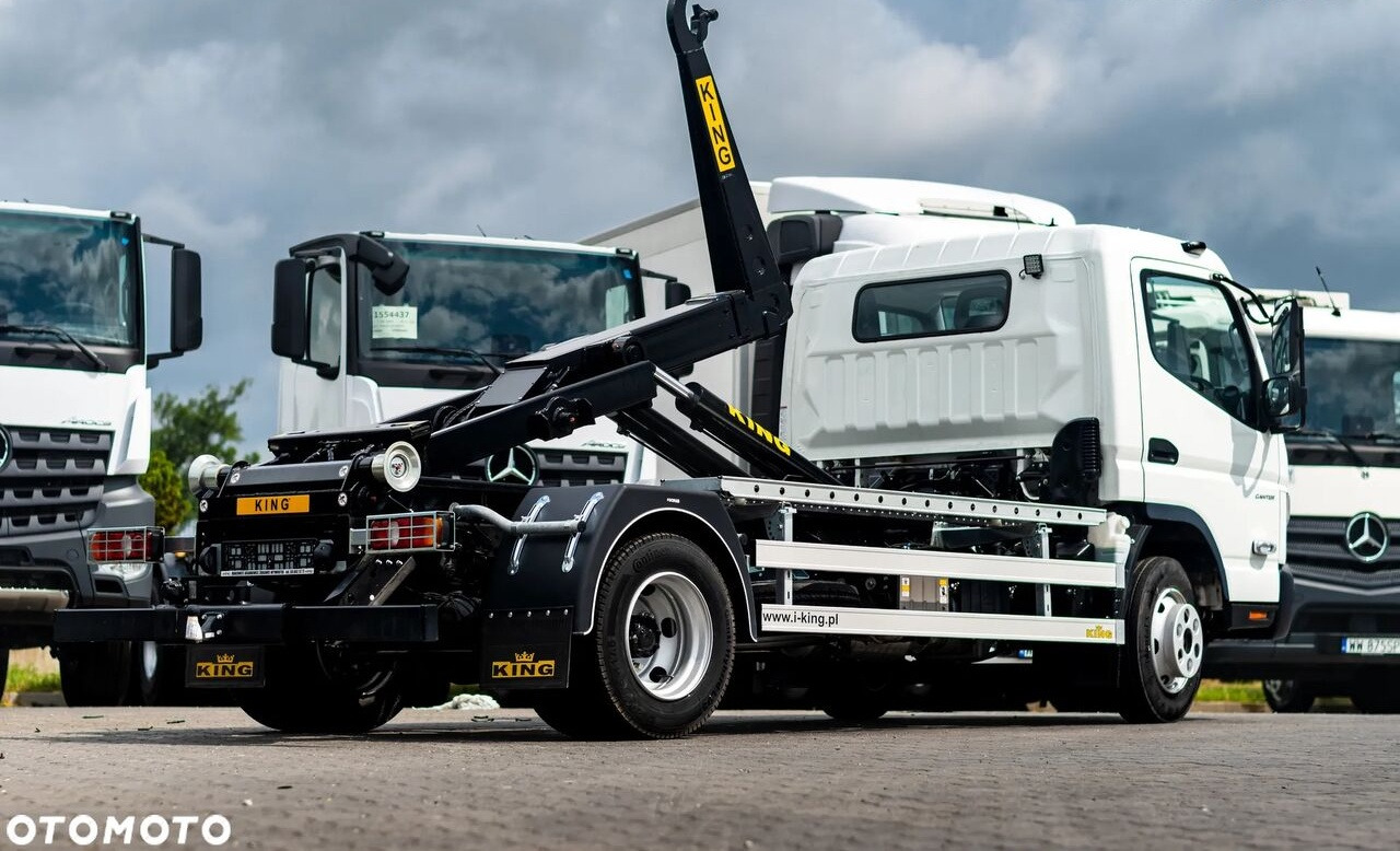 Mitsubishi Fuso 9C18 + KING HZ6R Hooklift - Camion ampliroll: photos 4 Mitsubishi Fuso 9C18 + KING HZ6R Hooklift - Camion ampliroll: photos 4
