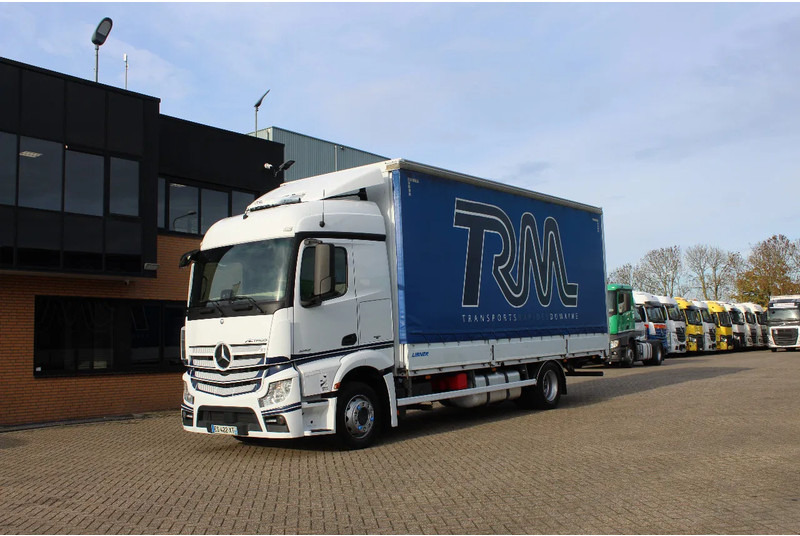 Mercedes-Benz Actros 1842 * EURO6 * 4X2 * TOP CONDITION * - Camion à rideaux coulissants: photos 1 Mercedes-Benz Actros 1842 * EURO6 * 4X2 * TOP CONDITION * - Camion à rideaux coulissants: photos 1