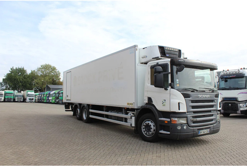 Camion frigorifique Scania P320 * EURO5 * 6X2 * CARRIER SUPRA 750 * MANUAL *: photos 6