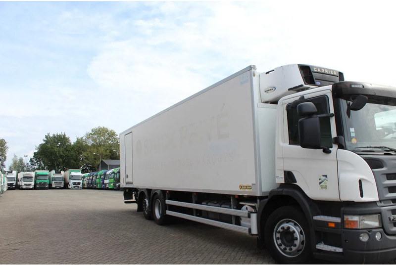 Camion frigorifique Scania P320 * EURO5 * 6X2 * CARRIER SUPRA 750 * MANUAL *: photos 8