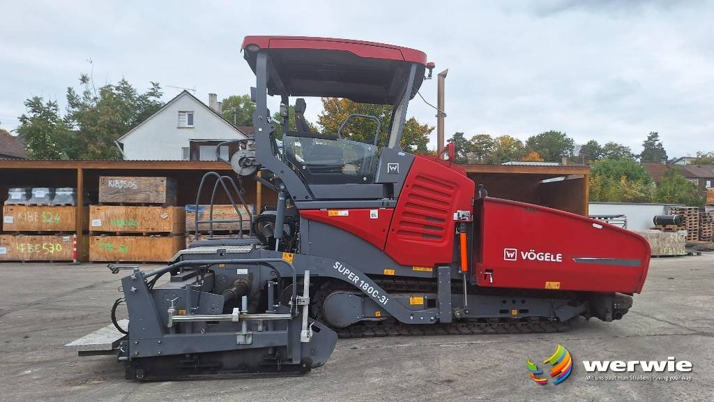 Vögele SUPER 1800-3i - Finisseur: photos 1 Vögele SUPER 1800-3i - Finisseur: photos 1