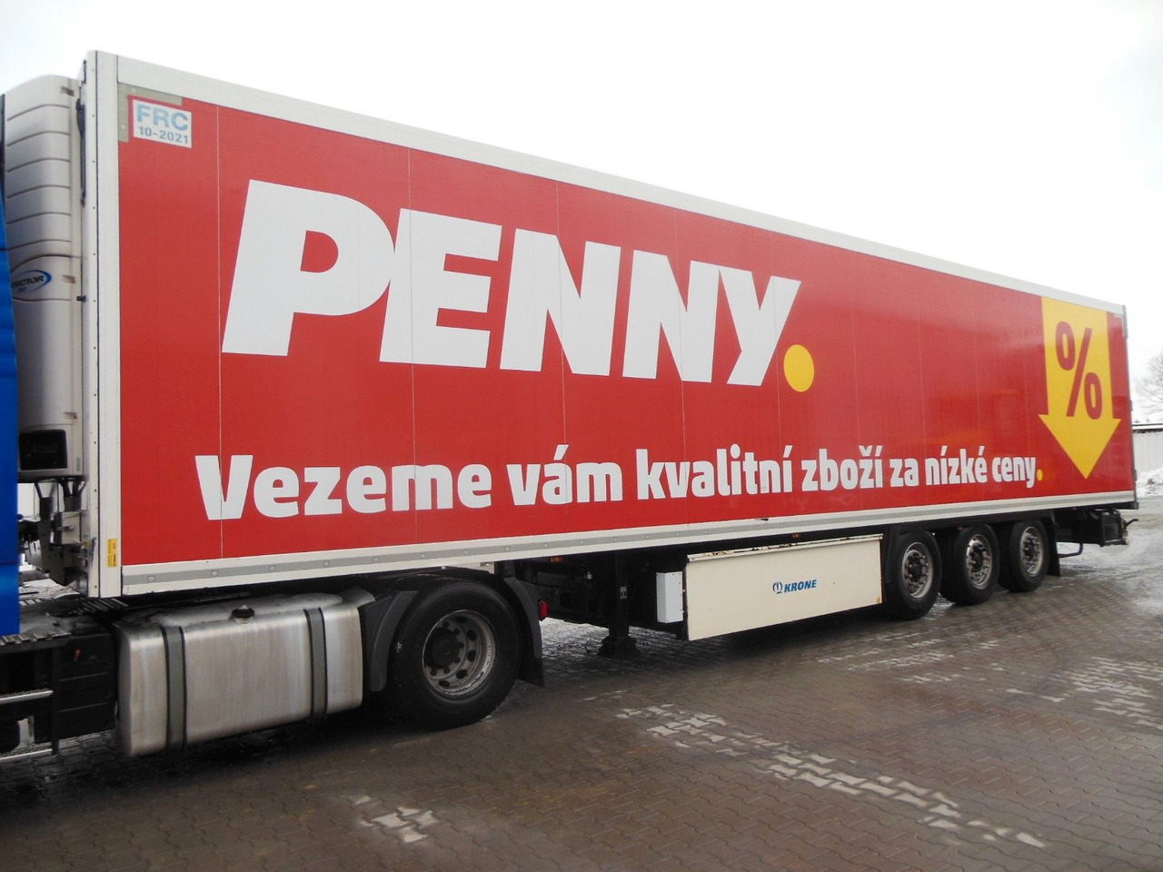 Krone SD, COOL LINER, DOPPELSTOCK, CARRIER VECTOR 1350 - Semi-remorque fourgon: photos 1 Krone SD, COOL LINER, DOPPELSTOCK, CARRIER VECTOR 1350 - Semi-remorque fourgon: photos 1