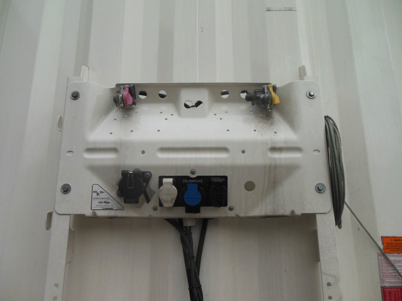 Semi-remorque rideaux coulissants Krone SD, LIFT ACHSE: photos 18