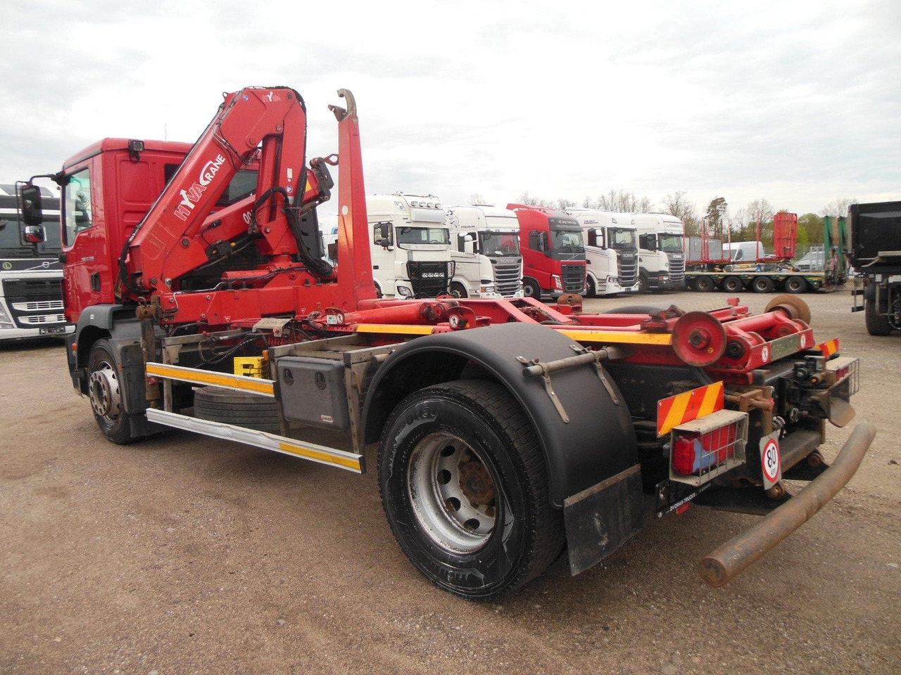 MAN TGM 18.290, HYVA HB 100 X - Camion ampliroll, Camion grue: photos 4 MAN TGM 18.290, HYVA HB 100 X - Camion ampliroll, Camion grue: photos 4