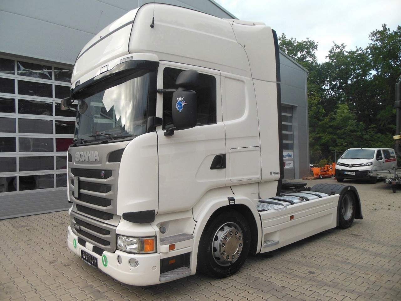 Scania R 450, LOWDECK, OHNE EGR, NEUE TACHO, TOP!!! - Tracteur routier: photos 1 Scania R 450, LOWDECK, OHNE EGR, NEUE TACHO, TOP!!! - Tracteur routier: photos 1