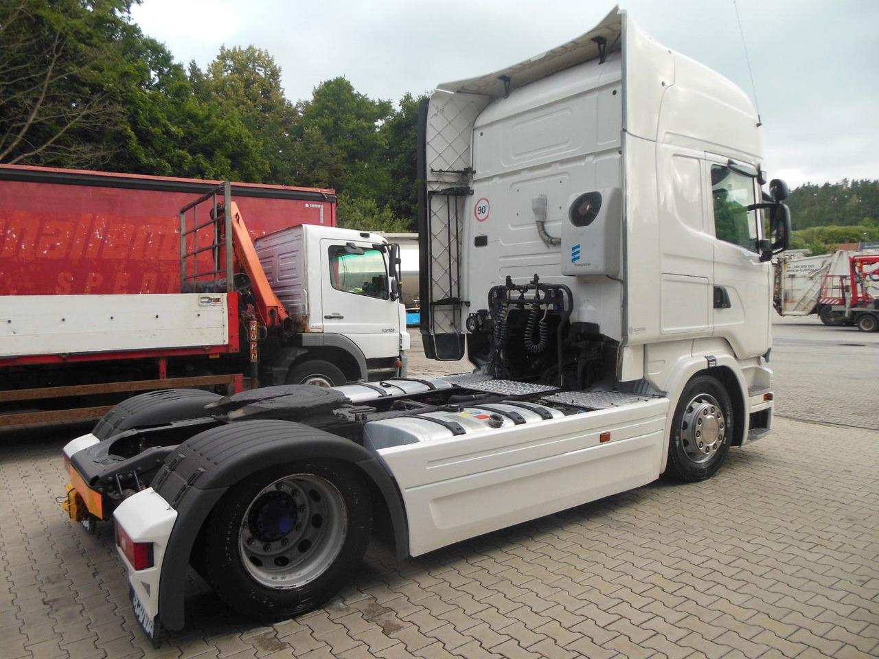 Scania R 450, LOWDECK, OHNE EGR, NEUE TACHO, TOP!!! - Tracteur routier: photos 3 Scania R 450, LOWDECK, OHNE EGR, NEUE TACHO, TOP!!! - Tracteur routier: photos 3