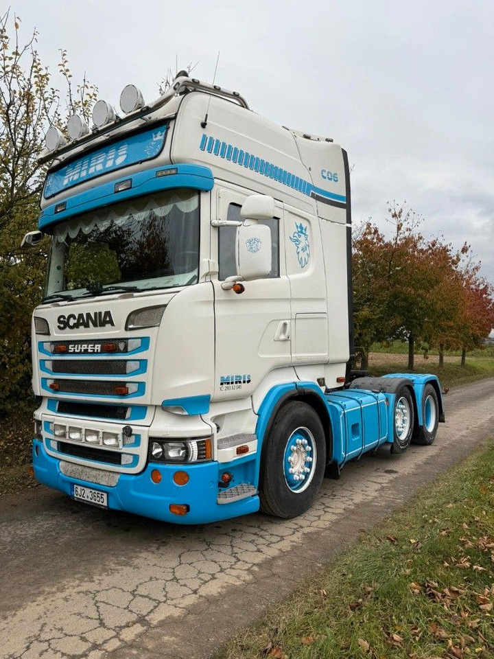 Scania R 500, V8, 6X2, RETARDER, MANUELL, STANDKLIMA - Tracteur routier: photos 1 Scania R 500, V8, 6X2, RETARDER, MANUELL, STANDKLIMA - Tracteur routier: photos 1