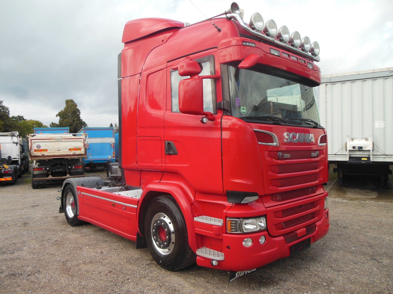 Scania R 580, HYDRAULIK, RETARDER, VOLL LUFT - Tracteur routier: photos 2 Scania R 580, HYDRAULIK, RETARDER, VOLL LUFT - Tracteur routier: photos 2