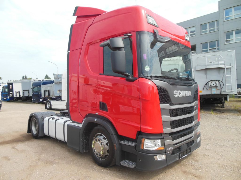 Scania R450 LOWDECK, RETARDER, STANDKLIMA, VOLL LUFT - Tracteur routier: photos 2 Scania R450 LOWDECK, RETARDER, STANDKLIMA, VOLL LUFT - Tracteur routier: photos 2