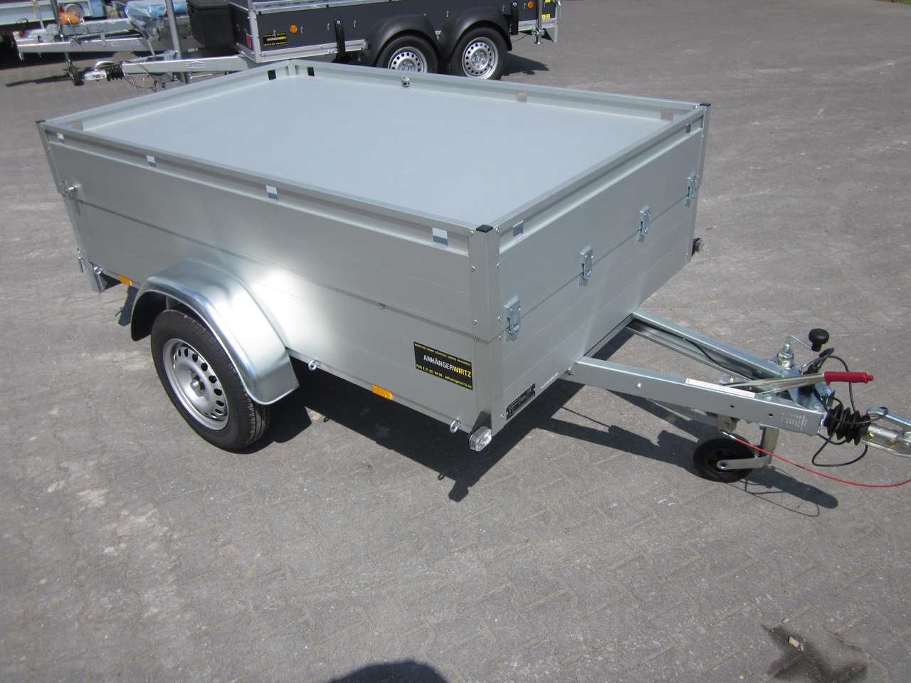 ALUBOXX Deckelanhänger GTB 1200 HT 251x126x48cm (S) 1160kg - Remorque voiture: photos 2 ALUBOXX Deckelanhänger GTB 1200 HT 251x126x48cm (S) 1160kg - Remorque voiture: photos 2