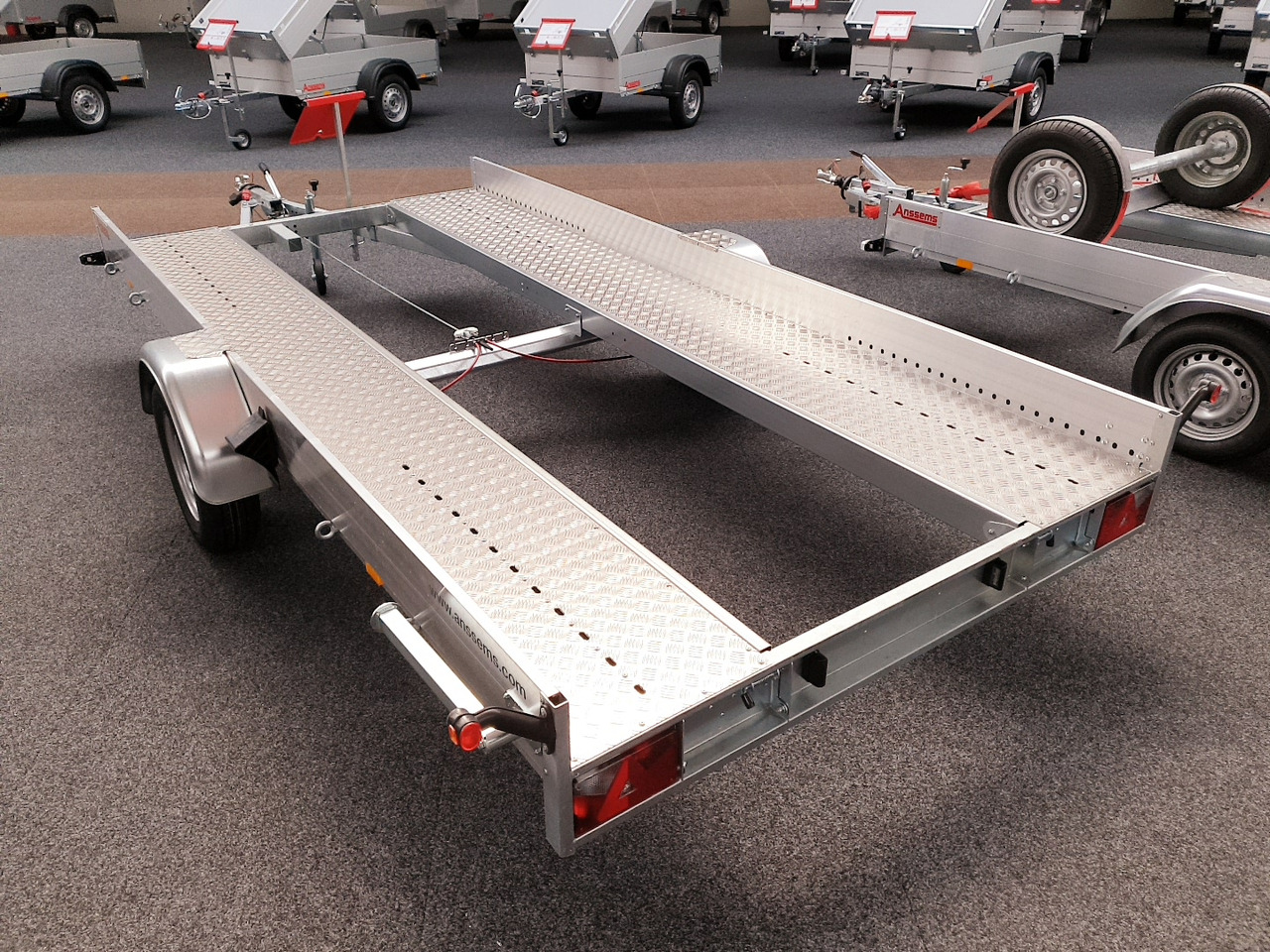 Remorque porte-voitures Anssems AMT ECO 1300 light 340x180x18cm (L) 1300kg: photos 6