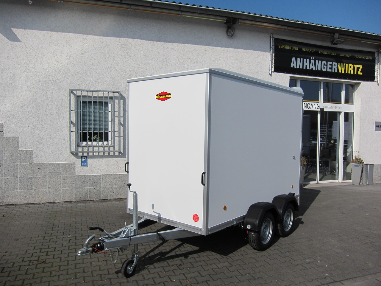 Böckmann Koffer KT 3015/20 H weiß 301x150x202 (M) 2000kg - Remorque fourgon: photos 1 Böckmann Koffer KT 3015/20 H weiß 301x150x202 (M) 2000kg - Remorque fourgon: photos 1