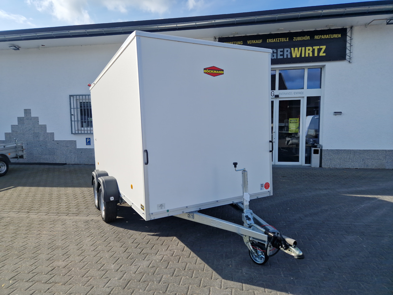 Böckmann Koffer KT 4018/27 H weiß 400x185x202cm (XL) 2700kg Modell 2024 - Remorque fourgon: photos 3 Böckmann Koffer KT 4018/27 H weiß 400x185x202cm (XL) 2700kg Modell 2024 - Remorque fourgon: photos 3