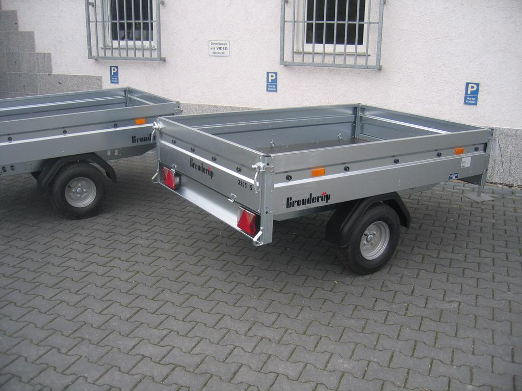 Brenderup 3205 SUB 750 204x142x35cm (XS) 750kg TOPSELLER - Remorque plateau: photos 5 Brenderup 3205 SUB 750 204x142x35cm (XS) 750kg TOPSELLER - Remorque plateau: photos 5
