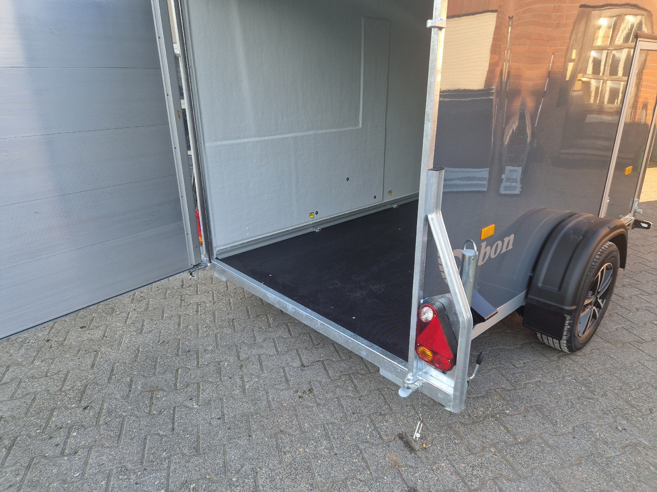 Remorque fourgon Debon Cargo 1300 300x152x168cm irongrey Seitentür Alufelgen 1300kg Pullman 100kmh Modell 2024: photos 14