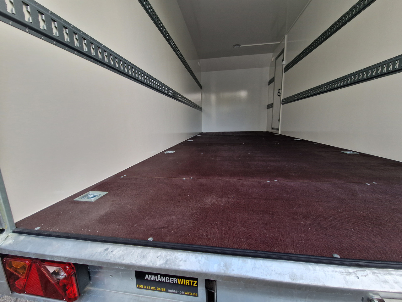 Remorque fourgon Hochlader Koffer TFSP 500T.00 500x200x210cm aero Zurrsystem Seitentür IL 13" (XXL) 3500kg 100km/H: photos 10
