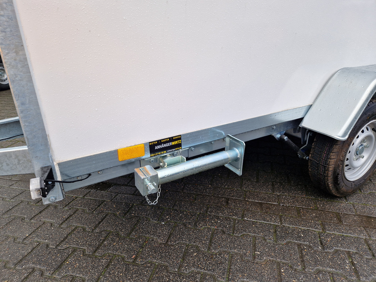 Remorque frigorifique Kargo CoolBoxx FK2736HT 355x162x198cm 230V +Kühlung Govi Arktik 2000 (L) 2700kg: photos 6