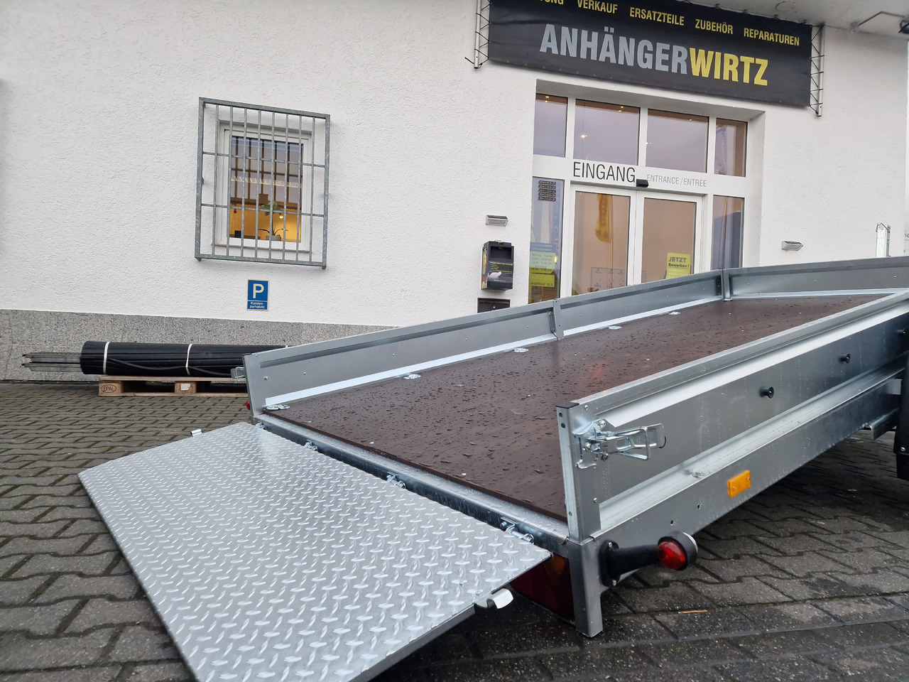Remorque plateau Kleinfahrzeug Universal Transporter Multi XL easyload UNI N16-380m18 (L) 1600kg online Aktion: photos 7
