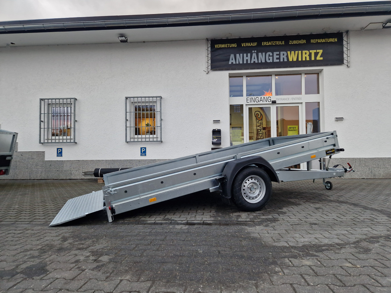 Remorque plateau Kleinfahrzeug Universal Transporter Multi XL easyload UNI N16-380m18 (L) 1600kg online Aktion: photos 6