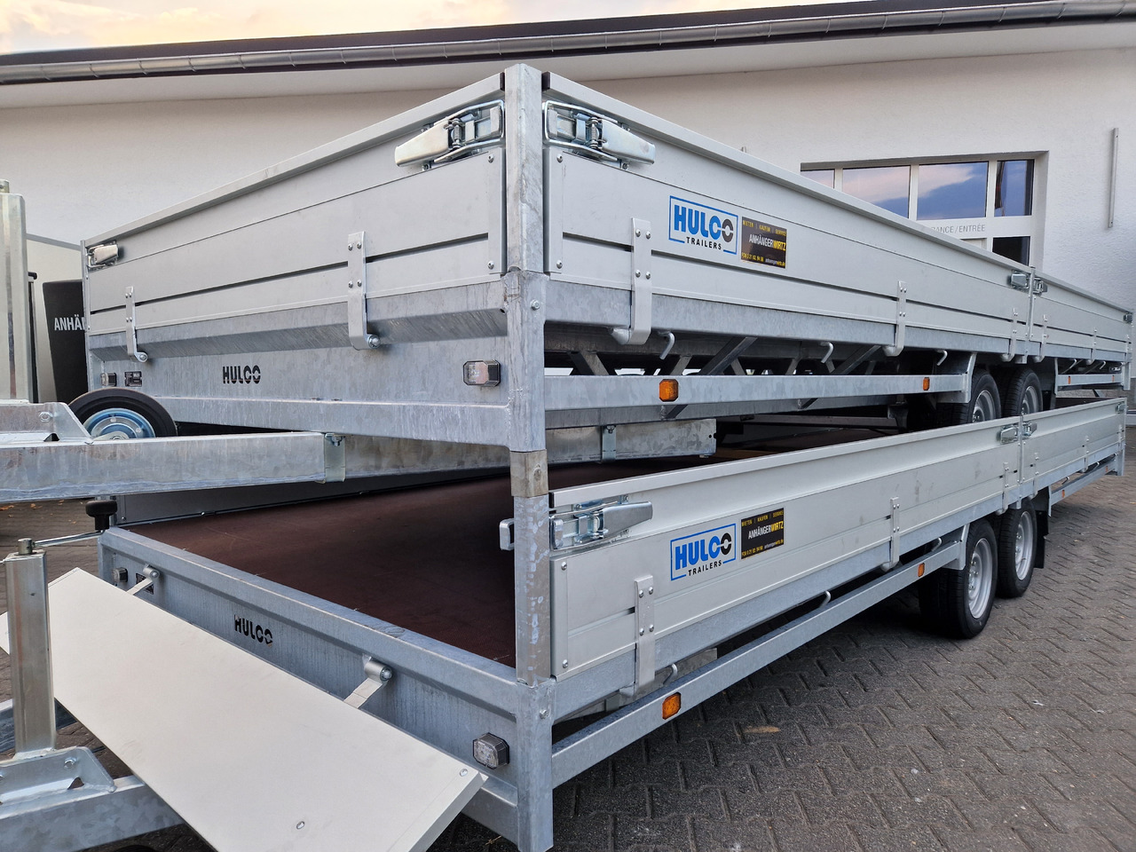 MEDAX - 2 3500 502x223x30cm Tandem 12" niedrig Fahrrgestell (XXL) 3500kg - Remorque plateau: photos 3 MEDAX - 2 3500 502x223x30cm Tandem 12" niedrig Fahrrgestell (XXL) 3500kg - Remorque plateau: photos 3