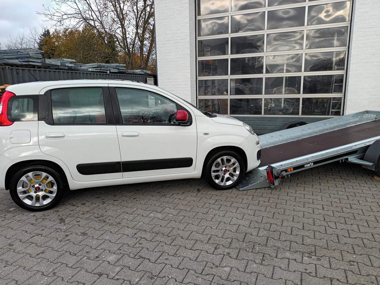 Martz Kleinfahrzeug Multi Tieflader 350x180cm 1800kg 100km/H - Remorque porte engin: photos 3 Martz Kleinfahrzeug Multi Tieflader 350x180cm 1800kg 100km/H - Remorque porte engin: photos 3