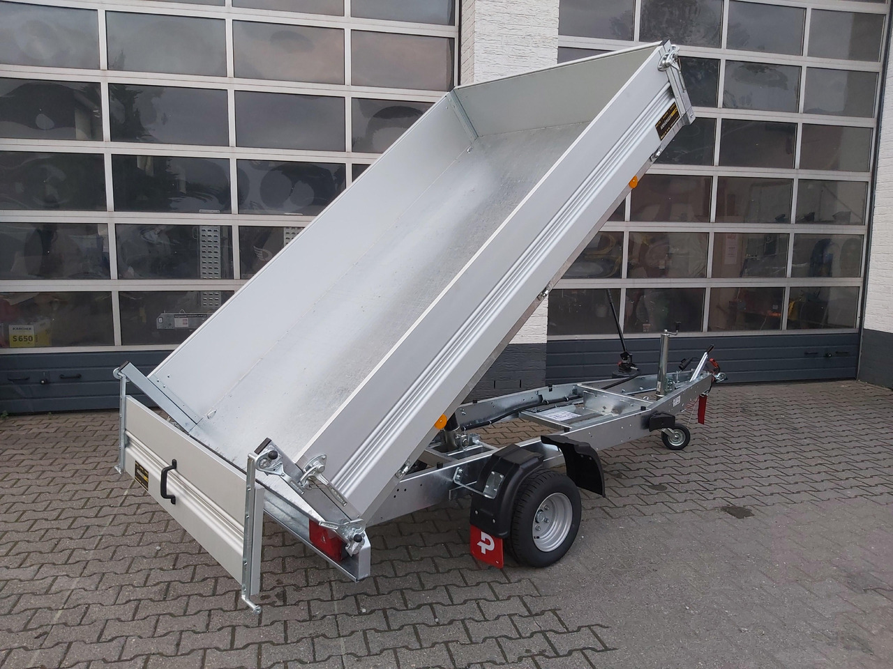 Pongratz Kipper RK 2600/15 G-AL 260x151x36cm Stahlboden Pendelklappe 10" 1500kg Aktion - Remorque benne: photos 5 Pongratz Kipper RK 2600/15 G-AL 260x151x36cm Stahlboden Pendelklappe 10" 1500kg Aktion - Remorque benne: photos 5