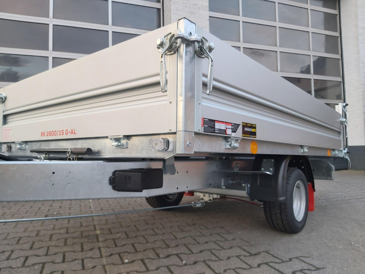 Pongratz Kipper RK 2600/15 G-AL 260x151x36cm Stahlboden Pendelklappe 10" 1500kg Aktion - Remorque benne: photos 4 Pongratz Kipper RK 2600/15 G-AL 260x151x36cm Stahlboden Pendelklappe 10" 1500kg Aktion - Remorque benne: photos 4
