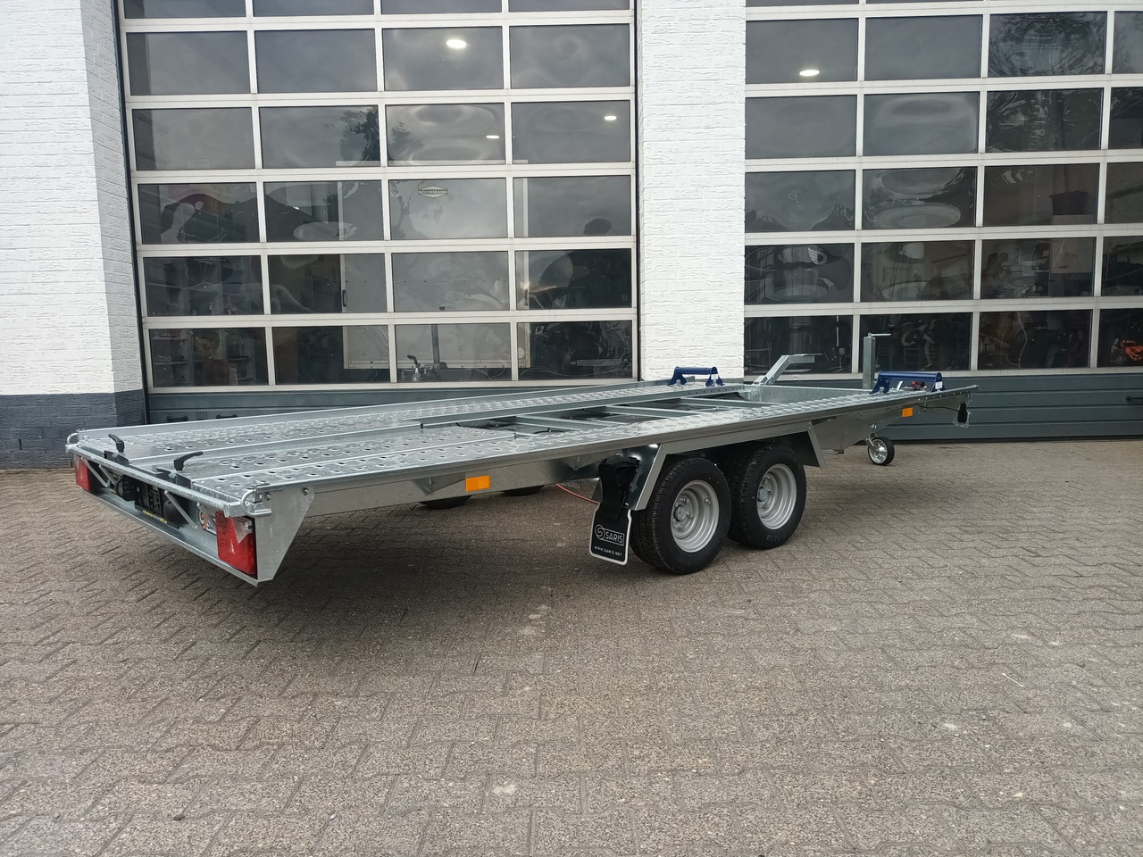 Remorque porte-voitures Saris Cartrailer AT 401 202 2700 2 K easyload ankippbar Rampen Fahrschienen Radstop 2700kg 100km/H: photos 13