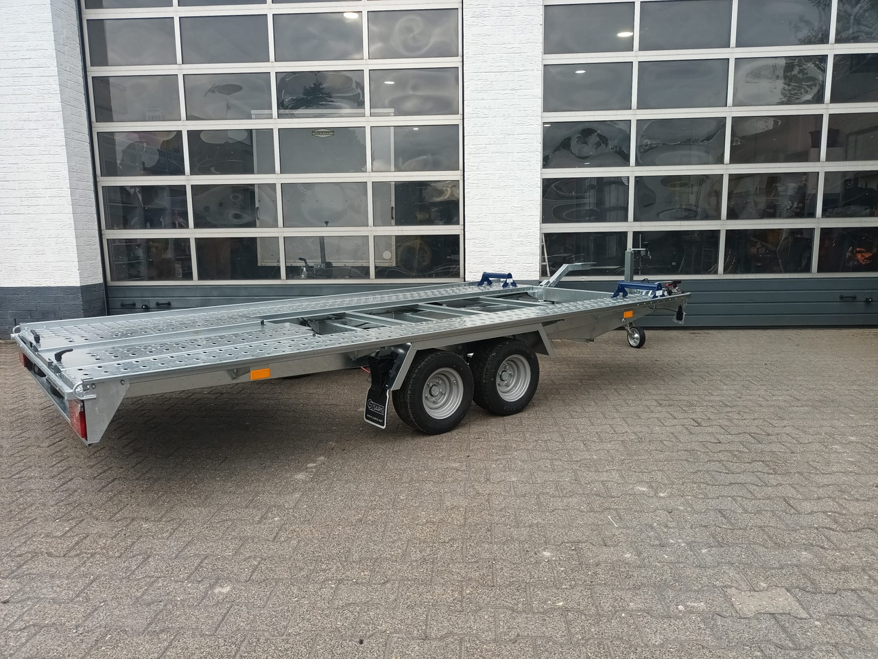 Remorque porte-voitures Saris Cartrailer AT 401 202 2700 2 K easyload ankippbar Rampen Fahrschienen Radstop 2700kg 100km/H: photos 10