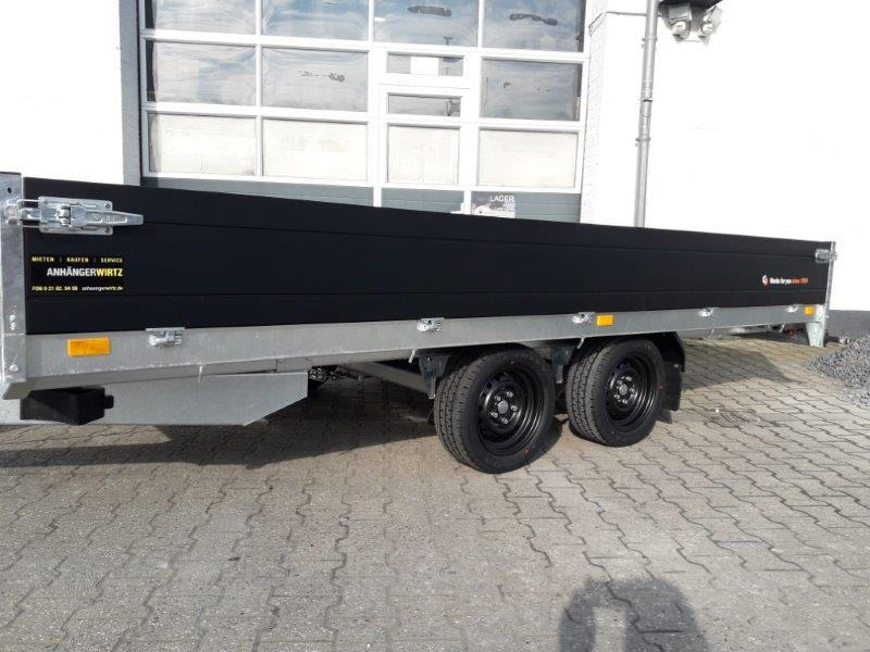 Saris PL406 204 2700 2 406x204x35cm black Edition LED Beleuchtung 13" ( XL) 2700kg Januar Aktion - Remorque plateau: photos 3 Saris PL406 204 2700 2 406x204x35cm black Edition LED Beleuchtung 13" ( XL) 2700kg Januar Aktion - Remorque plateau: photos 3