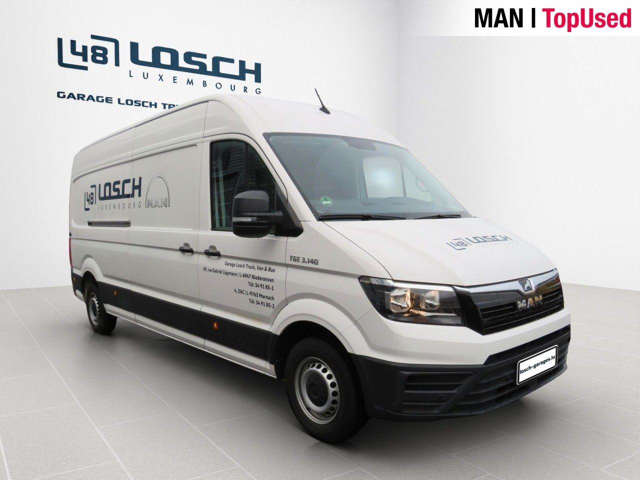 Fourgon utilitaire MAN TGE 3.140 4X2F L4H3 SB Kasten MAN TGE 3.140 4X2F L4H3 SB Kasten DSG: photos 8