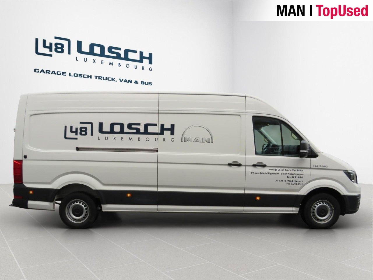 Fourgon utilitaire MAN TGE 3.140 4X2F L4H3 SB Kasten MAN TGE 3.140 4X2F L4H3 SB Kasten DSG: photos 7