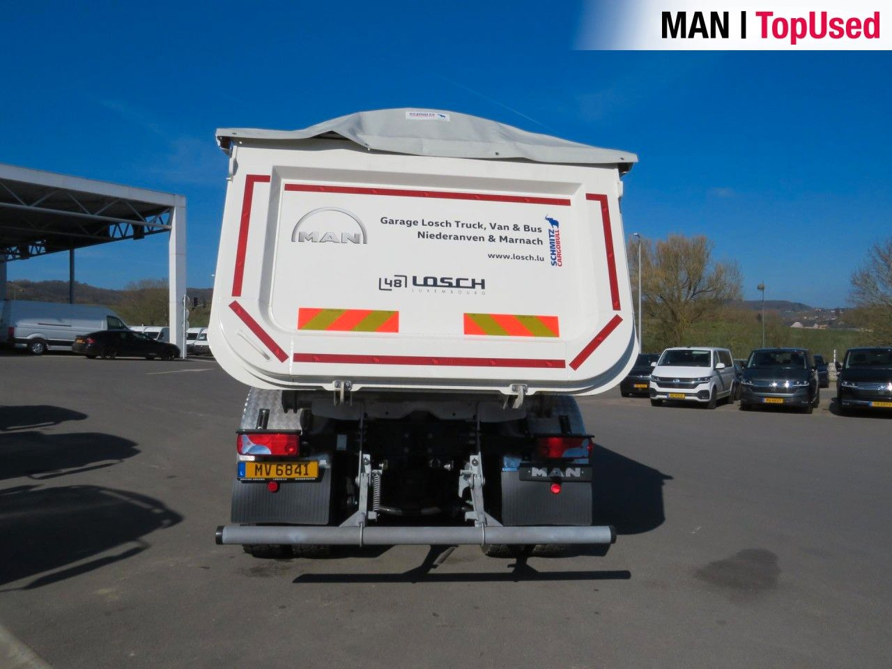 MAN TGS 41.480 8x4 BB CH Schmitz Muldenkipper - Camion multibenne: photos 5 MAN TGS 41.480 8x4 BB CH Schmitz Muldenkipper - Camion multibenne: photos 5