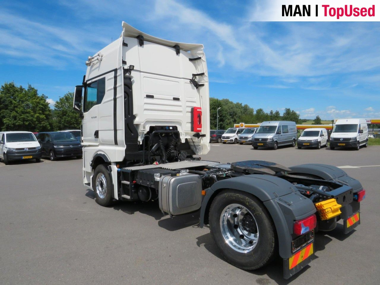 MAN TGX 18.520 4x2 BL SA Meiller Kipphydraulik - Tracteur routier: photos 3 MAN TGX 18.520 4x2 BL SA Meiller Kipphydraulik - Tracteur routier: photos 3