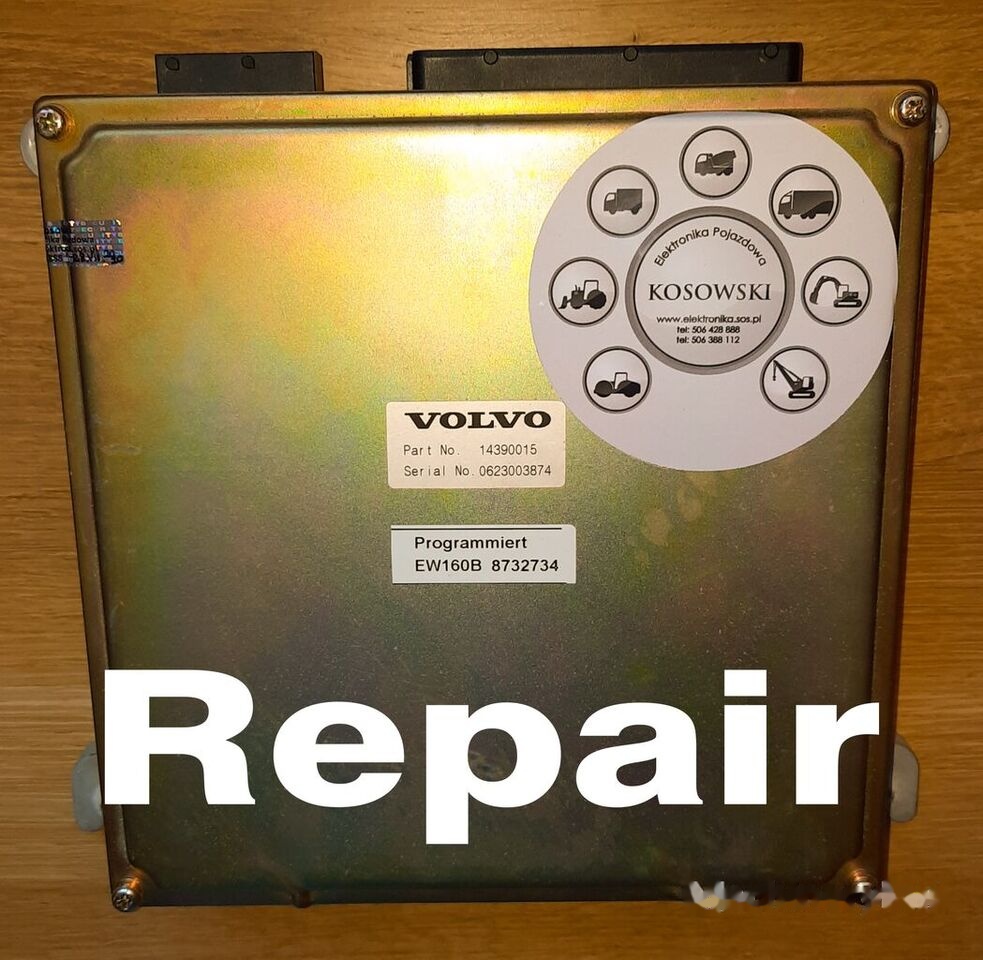 Volvo EW 140 EW 160 EW 180 EW 210 EC 140 EC 160 EC 210 EC 240 EC 290 EC 200 EC 250 EC 220 EC 300 EC 380 EC 360 - Bloc de gestion pour Pelle: photos 1 Volvo EW 140 EW 160 EW 180 EW 210 EC 140 EC 160 EC 210 EC 240 EC 290 EC 200 EC 250 EC 220 EC 300 EC 380 EC 360 - Bloc de gestion pour Pelle: photos 1