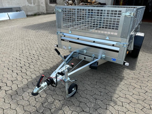 Brenderup 2300S Stahl 1,3 to. mit Laubgitter kippbar KV, 3010x1530x400mm - Remorque voiture: photos 2 Brenderup 2300S Stahl 1,3 to. mit Laubgitter kippbar KV, 3010x1530x400mm - Remorque voiture: photos 2