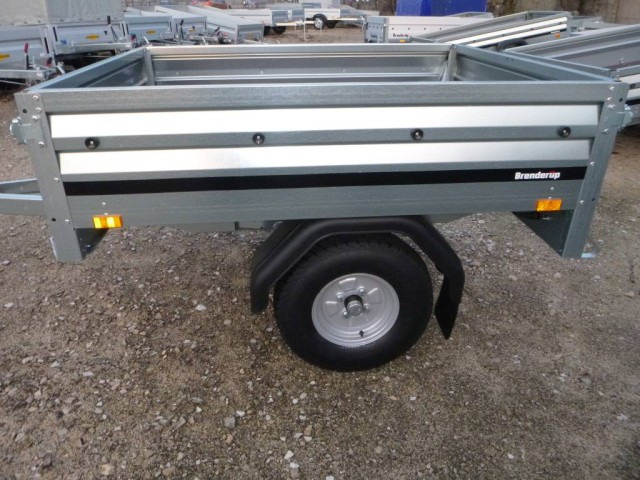 Brenderup 3150S UB750 Stahl Hochlader, 1440x1160x350 mm, 100 km/h - Remorque voiture: photos 2 Brenderup 3150S UB750 Stahl Hochlader, 1440x1160x350 mm, 100 km/h - Remorque voiture: photos 2