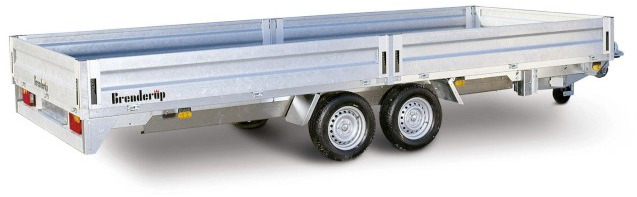 Brenderup 5520WATB3500 Alu Hochlader, 3,5 to. 5170 x 2040 x 330 mm - Remorque voiture: photos 1 Brenderup 5520WATB3500 Alu Hochlader, 3,5 to. 5170 x 2040 x 330 mm - Remorque voiture: photos 1